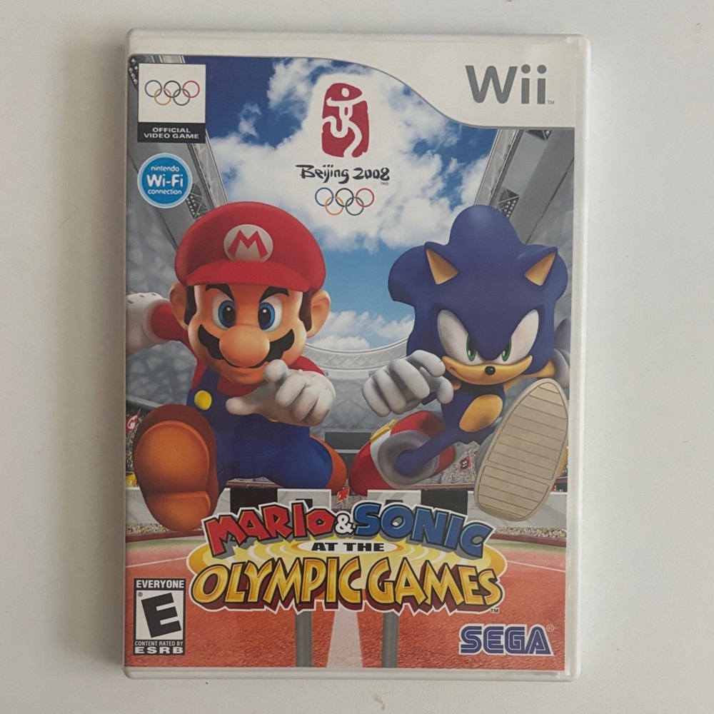 Nintendo Mario & Sonic at the Olympic Games - Red, Blue, Yellow